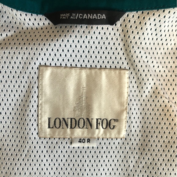 London Fog Vintage Men’s Bomber Jacket Size 40R - Picture 5 of 16